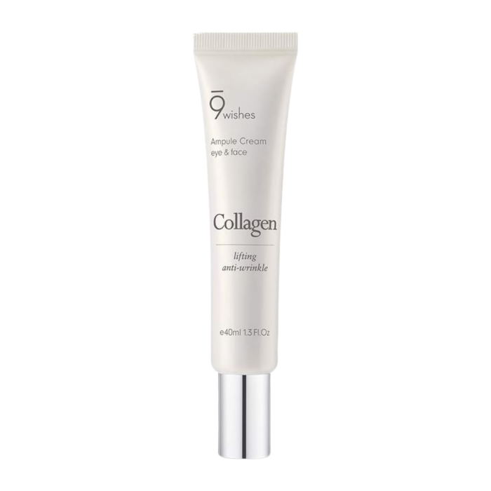 9wishes Collagen Ampule Eye & Face Cream 40ml