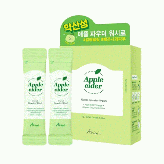 Ariul Apple Cider Fresh Powder Wash 1g *20ea