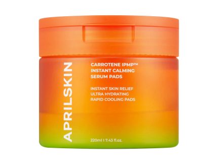 APRILSKIN Carrotene IPMP Instant Calming Serum Pads 220ml 80ea