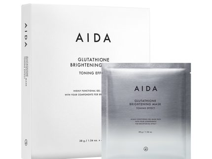 AIDA Glutathione Brightening Mask-Toning Effect Sheet 38g * 4ea