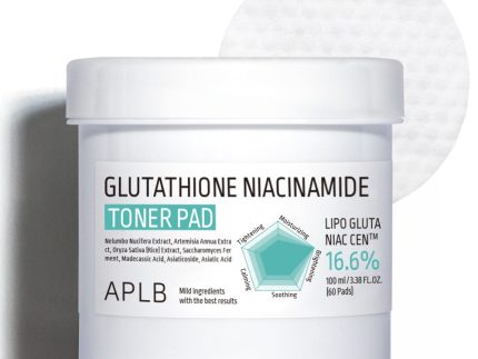 APLB Glutathione Niacinamide Toner Pad 100ml x 60pads