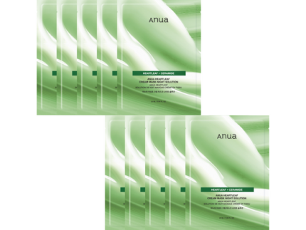 Anua Heartleaf Cream Mask Night Solution Pack Set 25ml *10ea