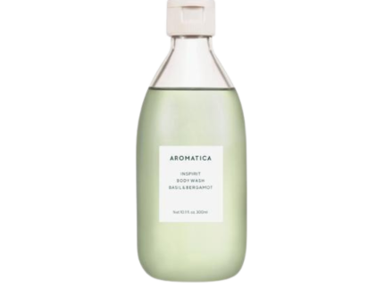AROMATICA Inspirit Body Wash Basil & Bergamot 300ml