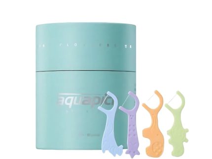 aquapick Mint Dental Floss 80 pieces