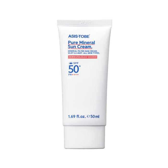 ASIS-TOBE Pure Mineral Suncream SPF 50+ PA++++ 50ml