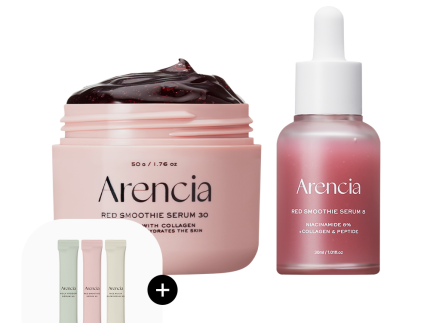 Arencia Red Smoothie Serum(No.8 , No 30) Duo Set