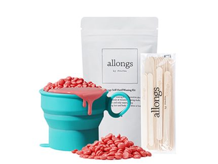 allongs Self Hardwaxing Kit 100g+Body Spatula 1ea