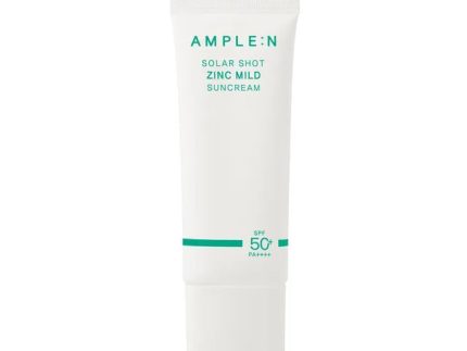 AMPLE:N Solar Shot Zinc Mild Suncream SPF50+ PA++++ 40ml