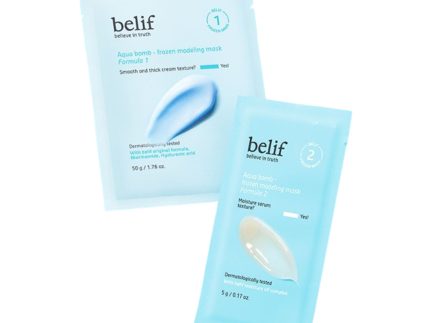 belif Aqua Bomb - Frozen Modeling Mask 55g × 4ea