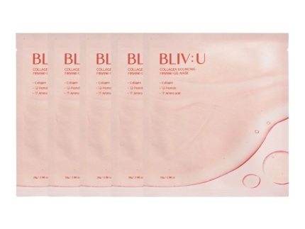 BLIV:U Collagen Bouncing Firming Gel Mask 5ea