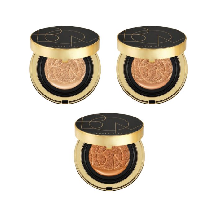 BOM Cosmetic Cover Flex Cushion SPF50+ PA++++ 15g 3colors