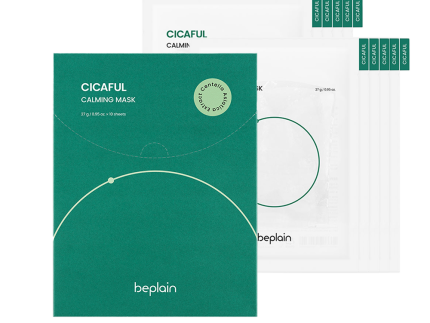 beplain Cicaful Calming Mask 1Box (27g * 10ea)