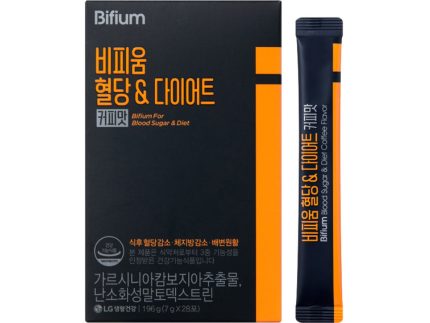 Bifium For Blood Sugar & Diet Coffee Flavor 28 Sticks (2-Week Supply)