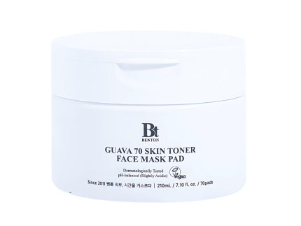 BENTON Guava 70 Skin Toner Face Mask Pad 210ml * 70 Sheets