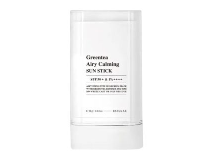 BARULAB Green Tea Airy Calming Sun Stick 18g