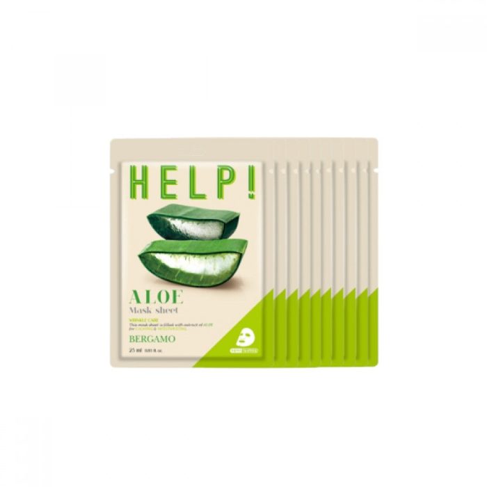 Bergamo Help! Mask Pack Aloe 25ml *10ea