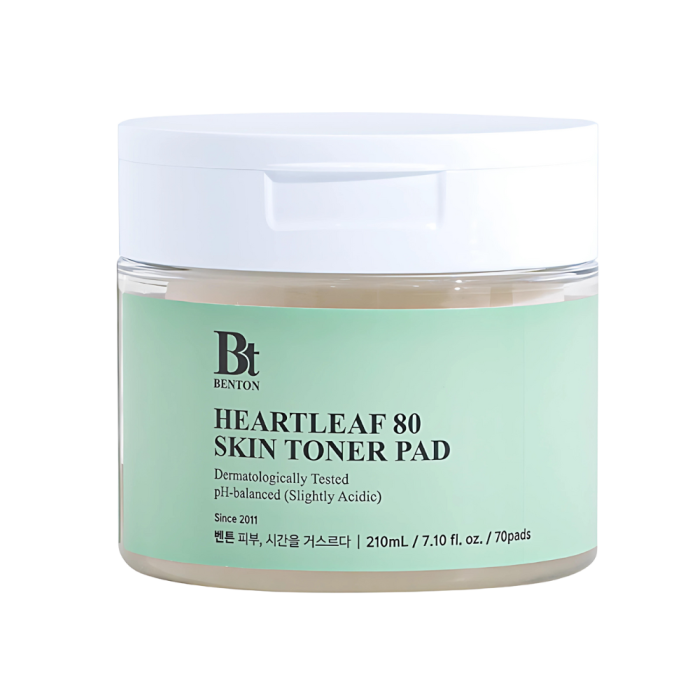 BENTON Heartleaf 80 Skin Toner Pad 210ml * 70pads