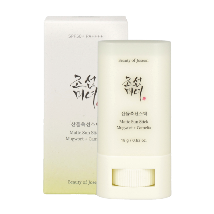 Beauty of Joseon Matte Sun Stick : Mugwort + Camelia 18g