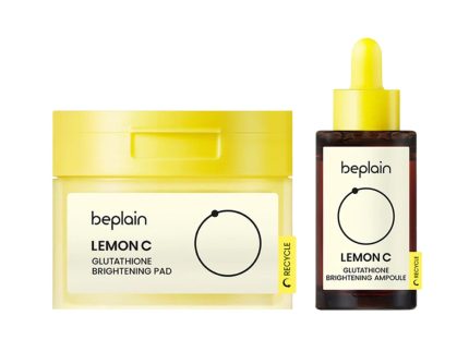 beplain Lemon C Glutathione 2-Piece Set (Pads 70 Sheets + Ampoule 30ml)