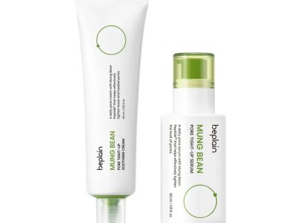 beplain Mung Bean Pore Tight-up Set (Serum 30ml + Soothing Cream 60ml)
