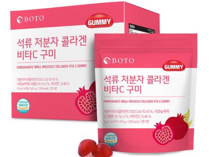 BOTO Pomegranate Small Molecule Collagen Vita Gummy (90g*6ea)