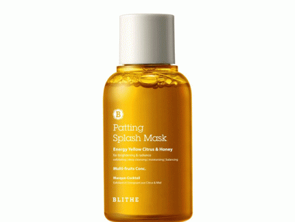 BLITHE Patting Splash Mask Energy Yellow Citrus & Honey 70ml