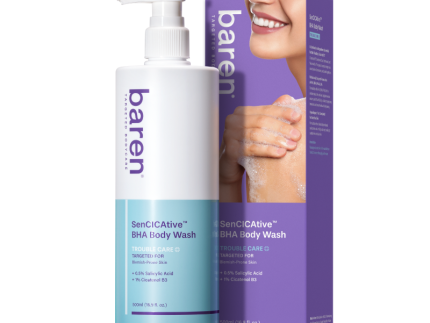 baren SenCICAtive BHA Body Wash 500ml
