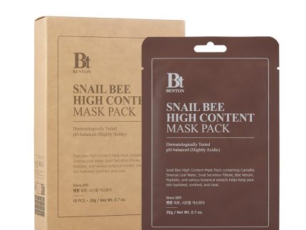 BENTON Snail Bee High Content Mask Pack 10ea