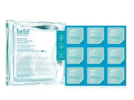 belif Super Drops Multi-7 Hyaluronic Frozen Serum 5ml x 9 Capsules