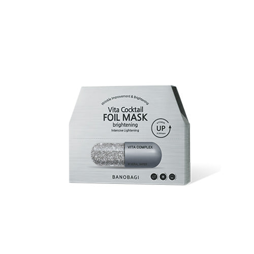 BANOBAGI Vita Cocktail Foil Mask #Brightening 30g * 10ea