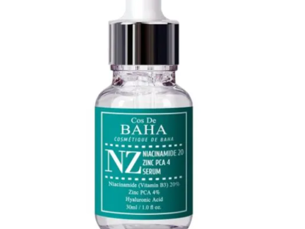 Cos De BAHA NZ Niacinamide 20 Zinc PCA 4 30ml