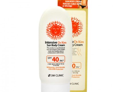 3W CLINIC Intensive Dr.Kim Sun Body Cream SPF40 PA++ 150g