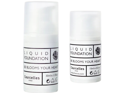 Courcelles Liquid Foundation â€“ NO.100 Low Powdery (Choose 15ml or 30ml)