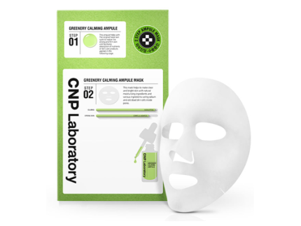 CNP Laboratory Greenery Calming Ampoule 2step Mask 1ea