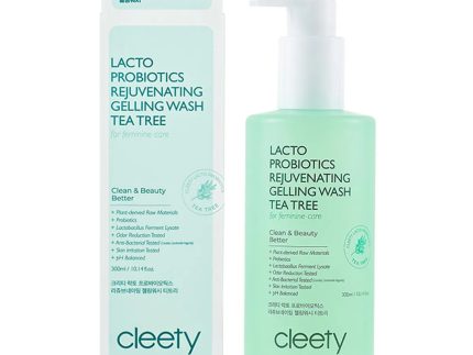 cleety Lacto Probiotics Rejuvenating Gellingwash Tea Tree For Feminine Care 300ml