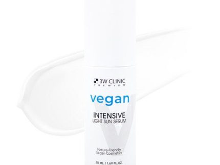 3W CLINIC Premium Vegan Intensive Light Sun Serum SPF50+ PA+++ 50ml