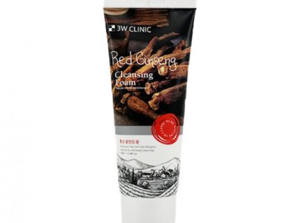 3W CLINIC Red Ginseng Cleansing Foam 100ml
