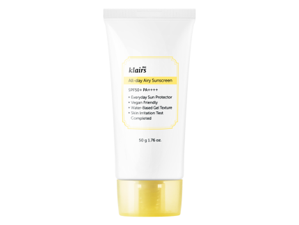 dear, klairs All-day Airy Sunscreen 50ml SPF 50+ PA++++