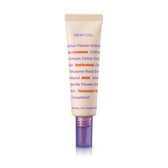 DEWYCEL Natural Fit Foundation SPF38 PA++ 30ml