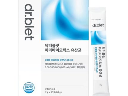 dr.blet Parabiotics Lactiplantibacillus 30 Sticks (1-Month Supply)