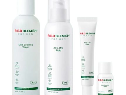Dr.G Red Blemish For Men Multi Soothing Toner / Calming All In One 2P Set (+Miniature 2P)
