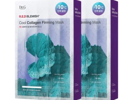 Dr.G Red Blemish Cool Collagen Firming Mask 30g (10 Sheets + 10 Sheets)