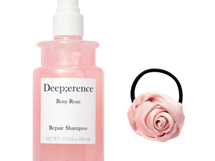 Deep;erence Repair Perfume Hair Shampoo 300ml Rosy Rose Special Set