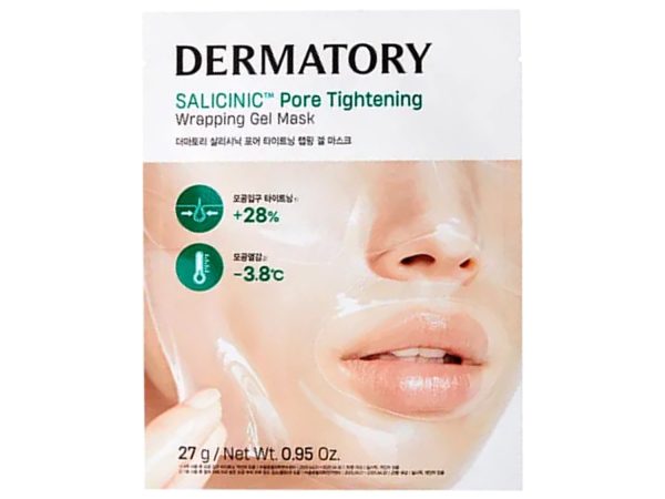 DERMATORY Salicinic Pore Tightening Wrapping Gel Mask 27g * 1 sheet