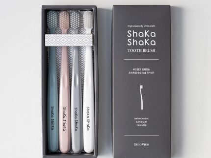 DECOVIEW Shaka Shaka Toothbrush Set (4P)