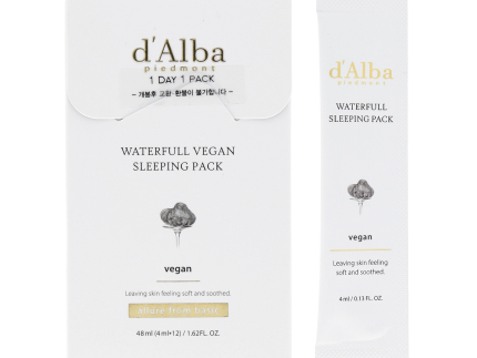 d’Alba Waterfull Sleeping Pack 4ml * 12ea