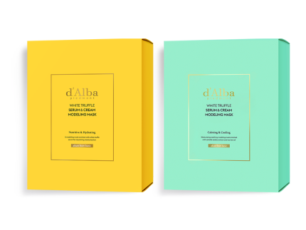 d'Alba White Truffle Serum & Cream Modeling Mask 66g*4ea
