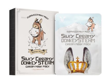 Elizavecca Milky Piggy Silky Creamy Donkey Steam Cream Mask Pack 25ml 10ea