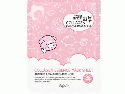 esfolio Pure Skin Collagen Essence Mask Sheet 25ml *10ea