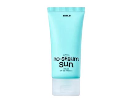 EDIT.B Sunday No-Sebum Sun Cream SPF50+ PA++++ 50ml